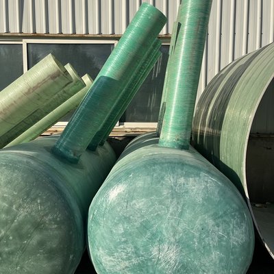 模壓玻璃鋼化糞池 安耐誠(chéng) 管徑DN200 農(nóng)改廁用 30m 施工方便