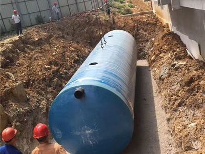 學?；S池清理方法地埋式玻璃鋼化糞池化糞池